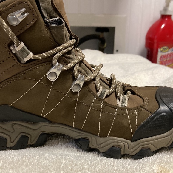 Óboz waterproof hiking boots. Size 8   Walnut color - Picture 7 of 10